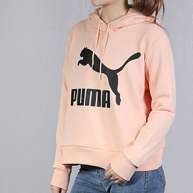 (WMNS) PUMA Classics Logo Hoodie 595915-88