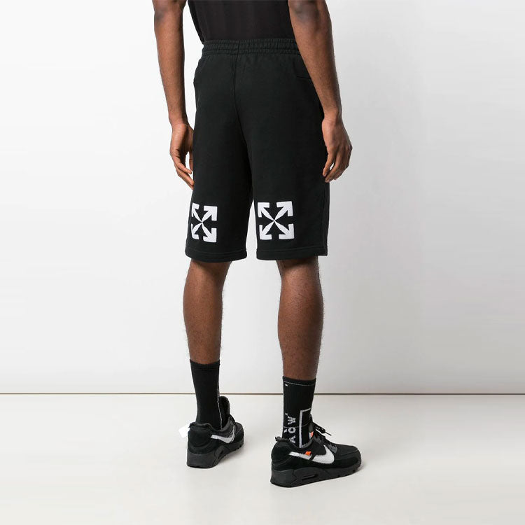 Off-White Alphabet Back Arrow Shorts Black OMCI006S20E300131044