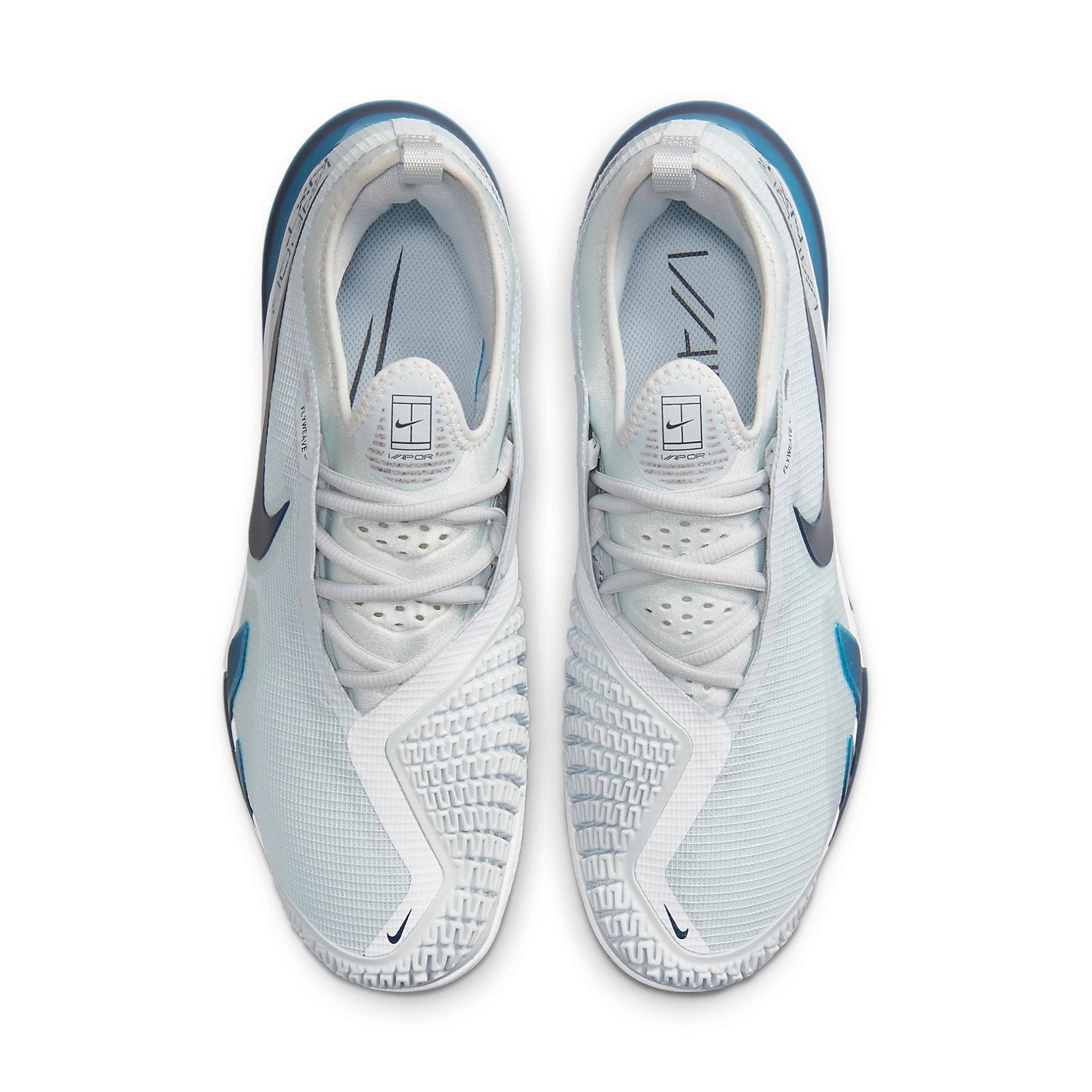 Nike Court React Vapor NXT 'Pure Platinum Obsidian' CV0724-007