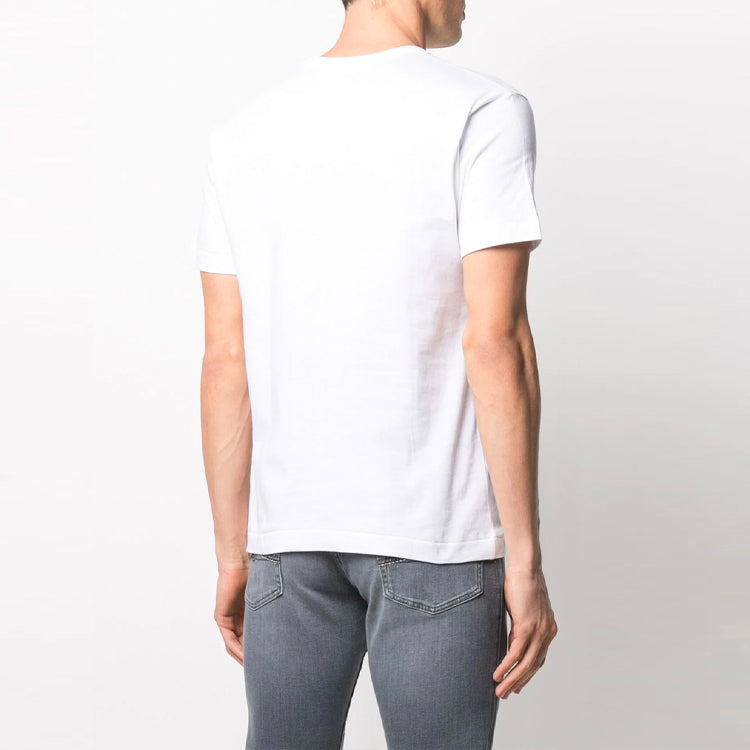 COMME des GARCONS PLAY Multi Heart T-Shirt 'White Red' P1T280-1