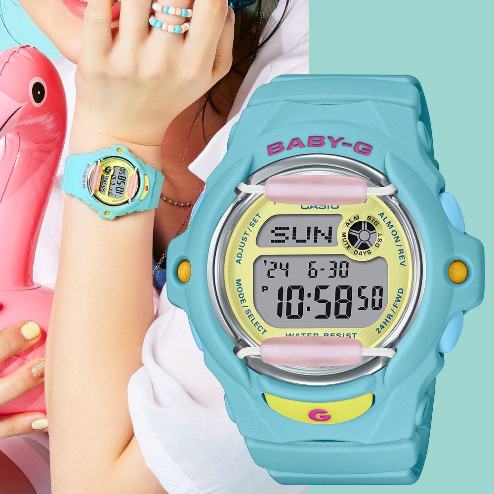 (WMNS) CASIO Baby-G Digital 'Baby Blue' BG-169PB-2