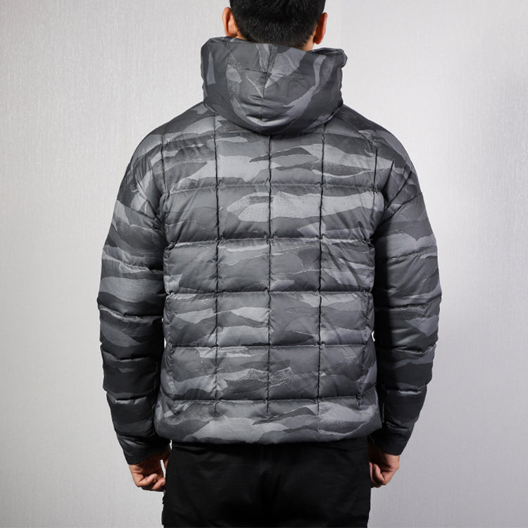 adidas Camouflage Outdoor Stay Warm Down Jacket Black FI2724