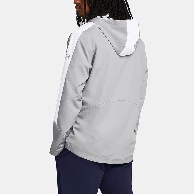 Under Armour Legacy Lightweight Collegiate Windbreake Jacket 'Grey' 5120569-012