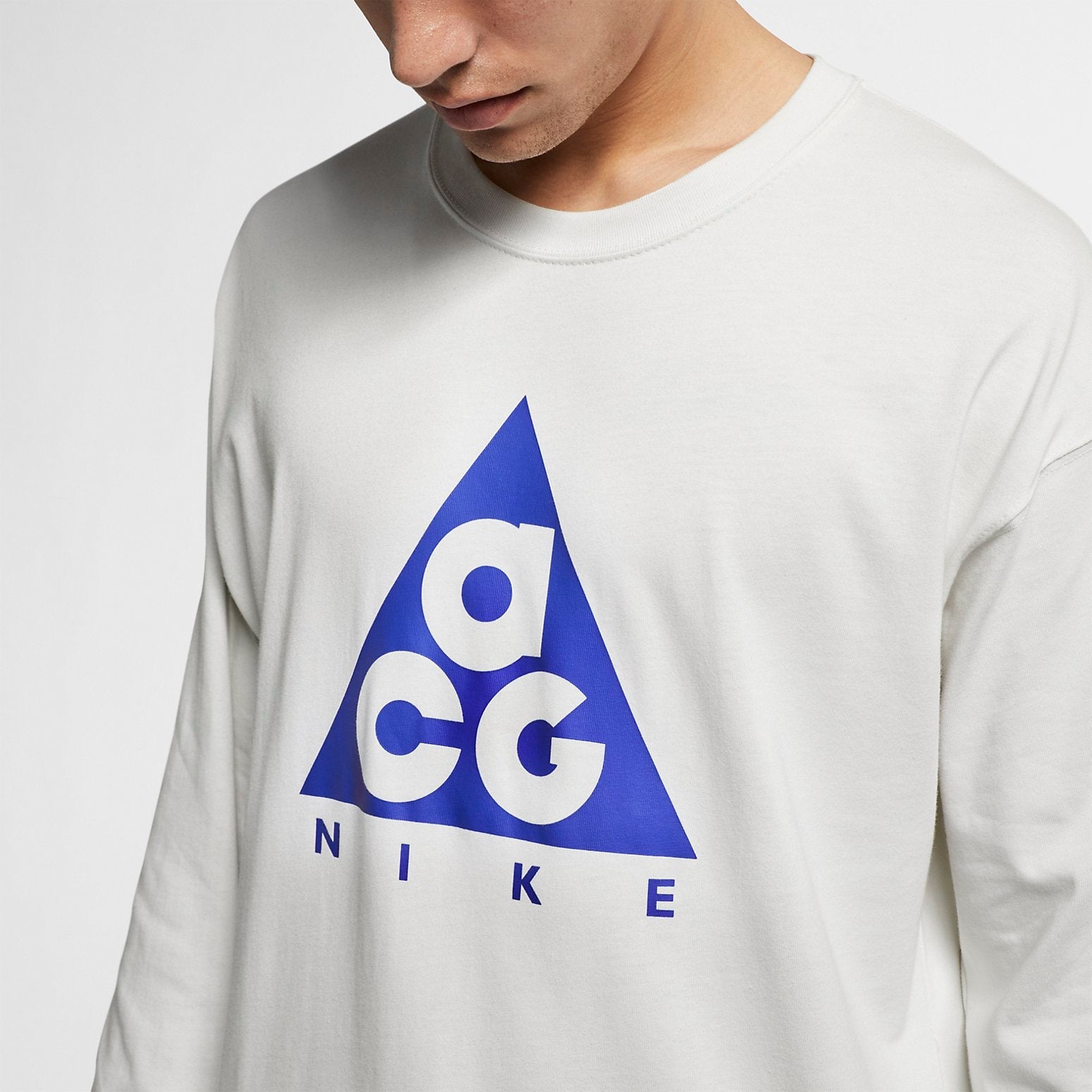 Nike ACG Long Sleeve T-Shirt 'White' BQ3457-121
