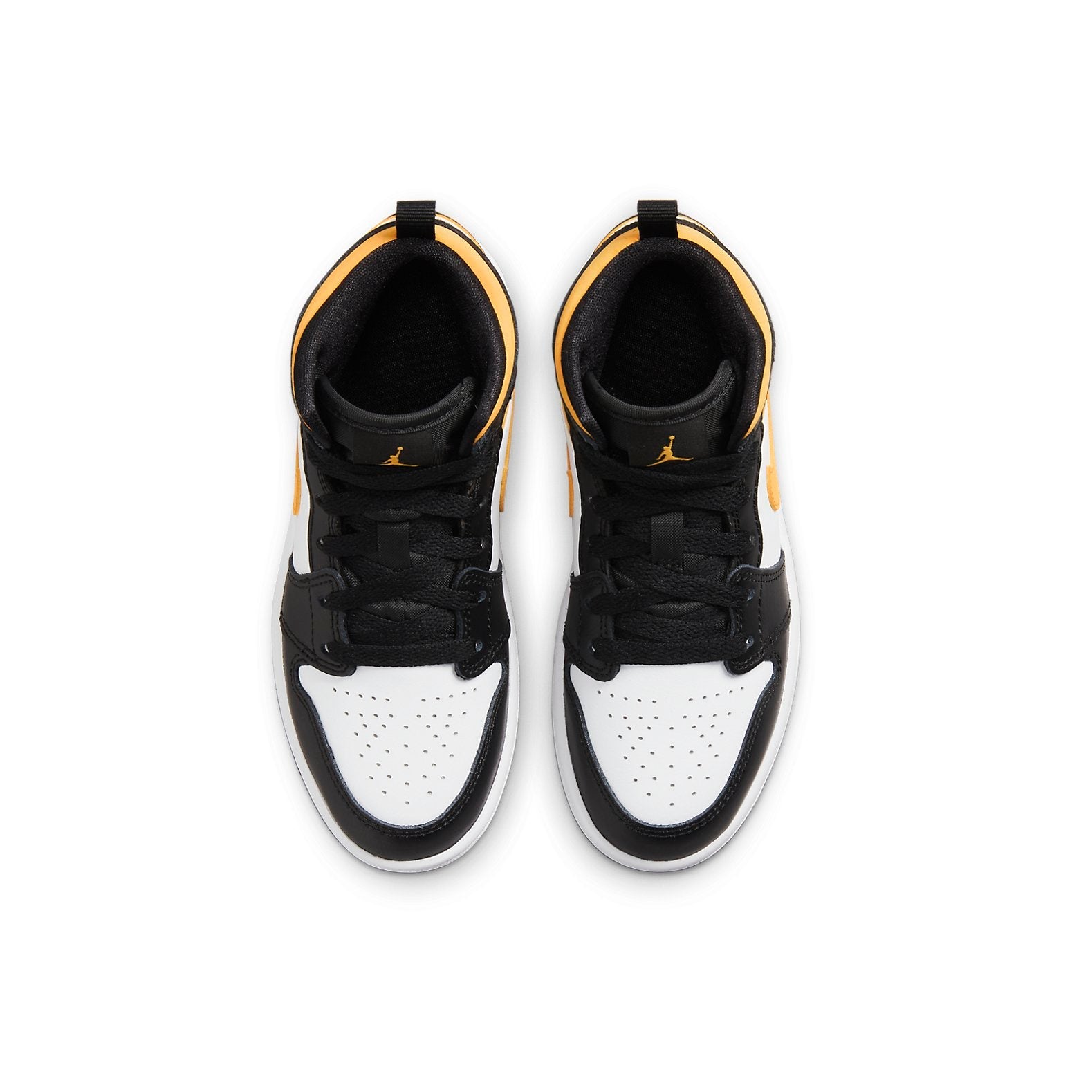 (PS) Air Jordan 1 Mid 'Black University Gold' 640734-177