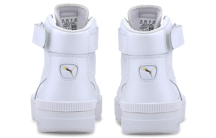 (WMNS) PUMA Cali Sport Warm Up High 'White' 373436-01