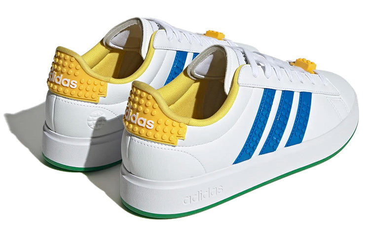 adidas x LEGO Grand Court 2.0 'White Blue Yellow' HP9382