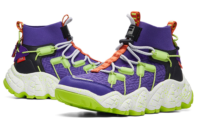 (WMNS) FILA Apennines Hi Top Purple/Green A12W044713FDB