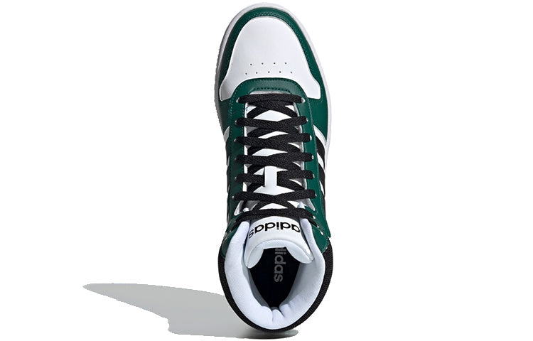 adidas Hoops 2.0 Mid 'Black Green' FW5995