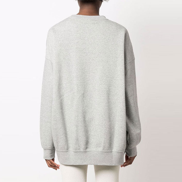 (WMNS) Nike Essential Fleece Sweatshirt 'Grey Green' DQ5106-063