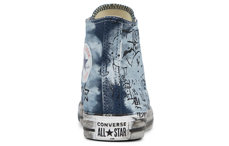 Converse Hand-Painted Graffiti Chuck Taylor All Star High Top 167396C