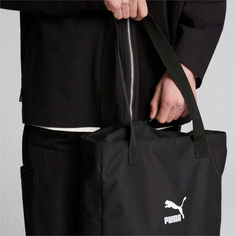 PUMA Classics Archive Tote Bag 'Black' 079987-01