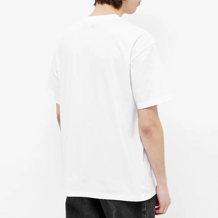 Nike SB Skateboard Sports Funny Cartoon Printing Short Sleeve White DD1308-100