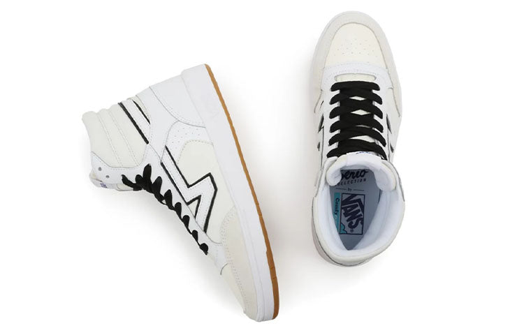 Vans Serio Collection Lowland Hi Comfycush 'White Black' VN0A5DY991O