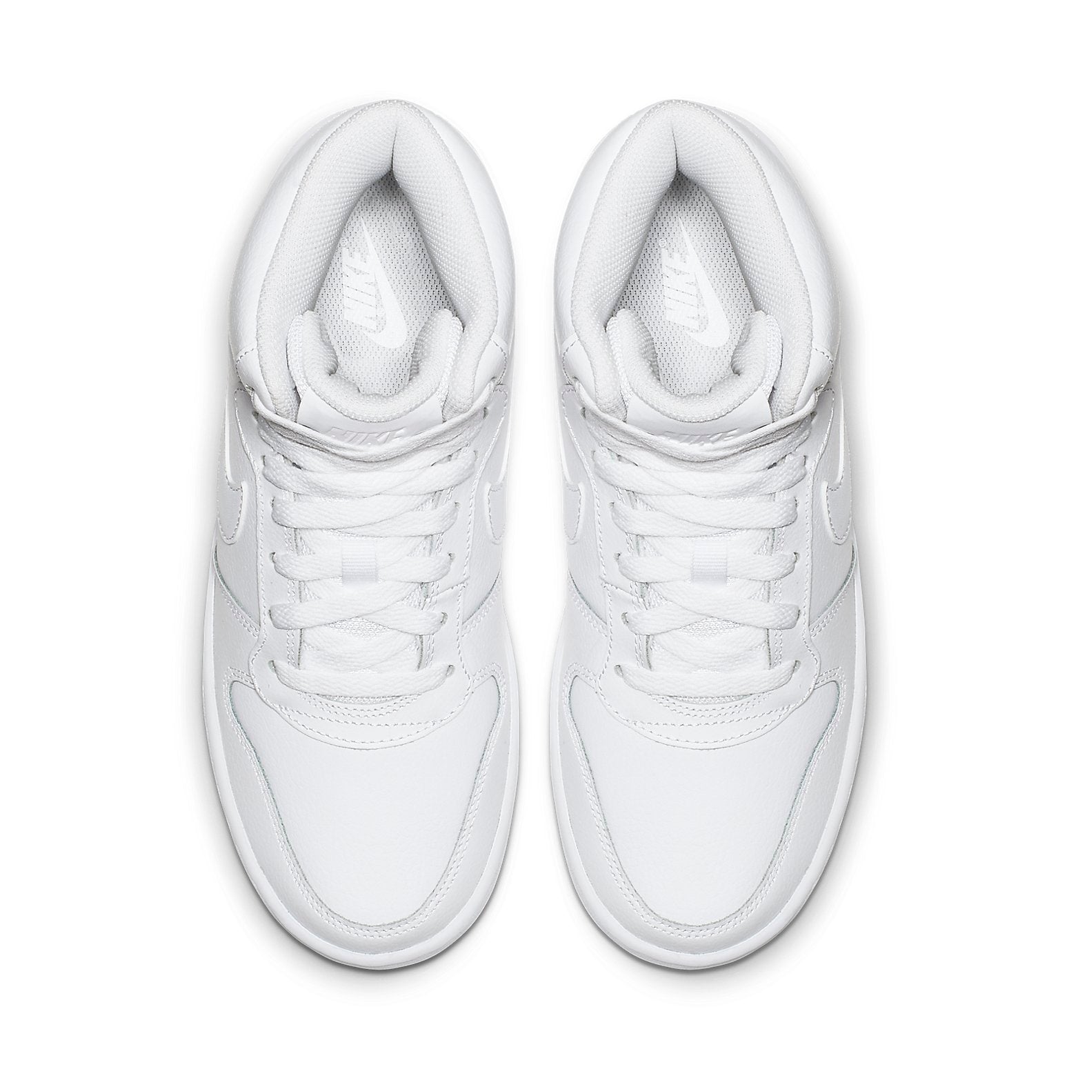 (WMNS) Nike Ebernon Mid 'Triple White' AQ1778-100