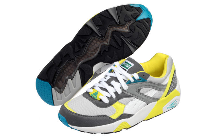 PUMA R698 Trinomic Sneakers Grey/Yellow 357837-09