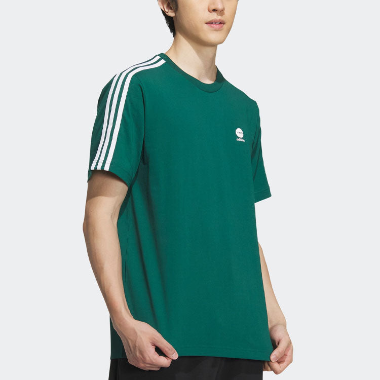 adidas Neo Essential 3-stripes T-Shirts 'Green' IK6079