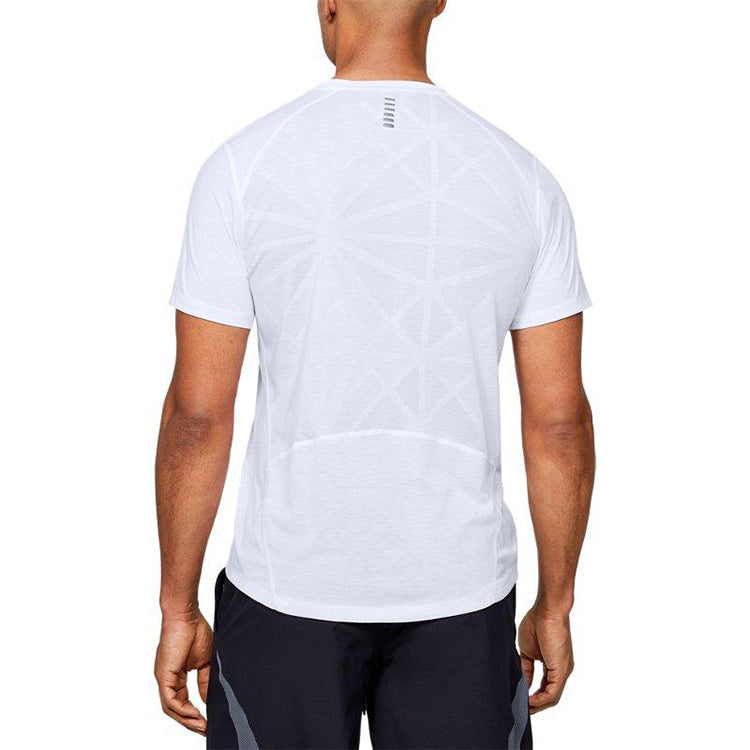Men's Under Armour UA Swyft Running Sports Short Sleeve White 1347412-100