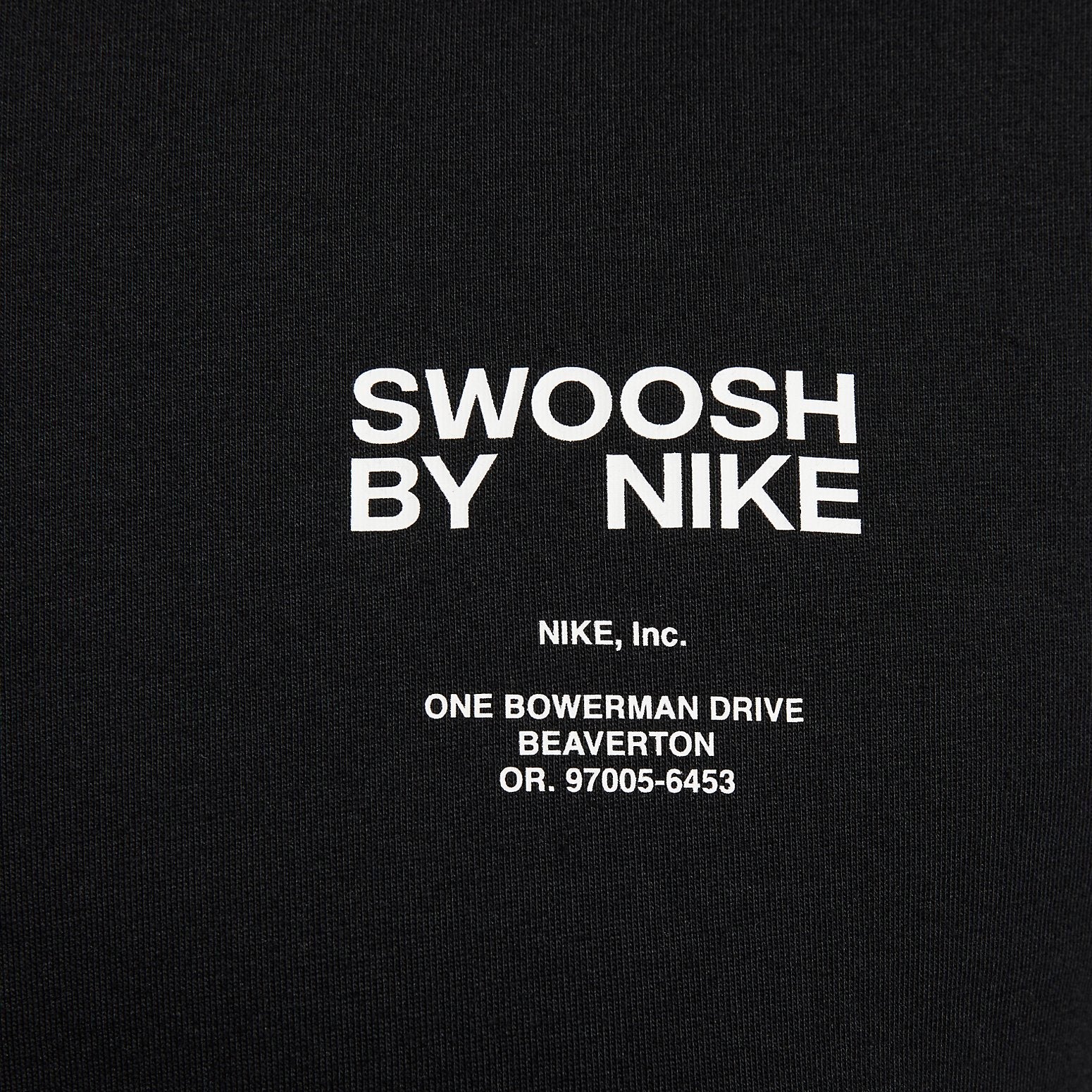 Nike Sportswear Big Swoosh 'Black' DZ2884-010