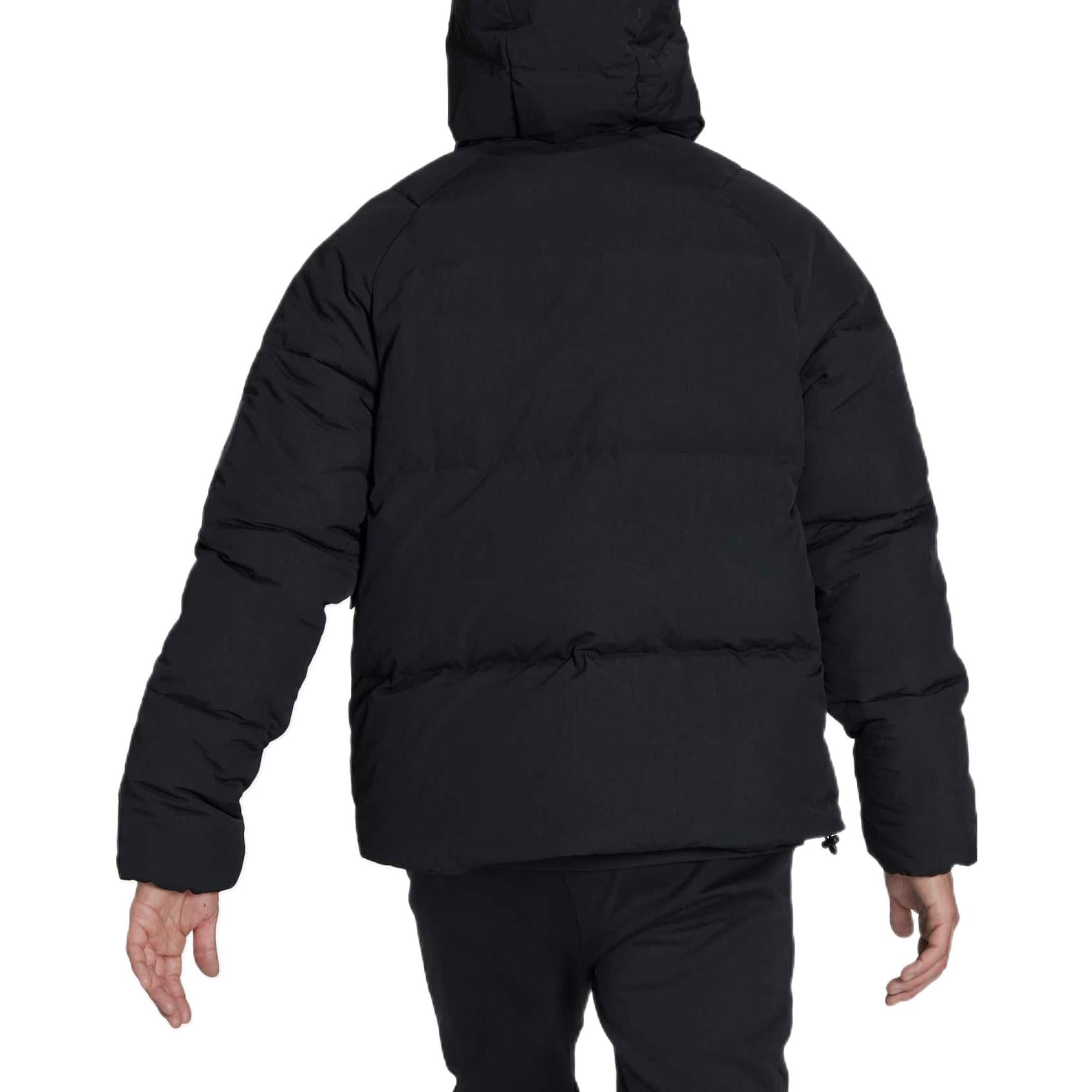 adidas Solid Color Long Sleeves Down Zipper Jacket Asia Sizing 'Black' HN9930