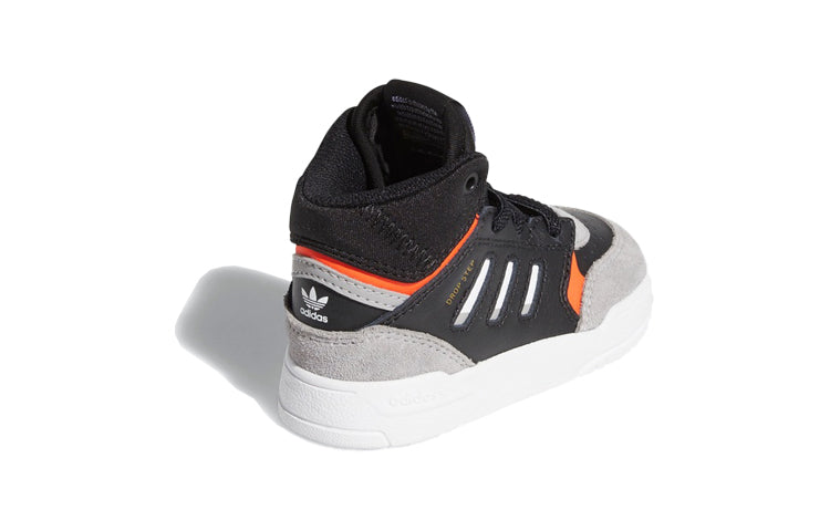 (TD) adidas originals Drop Step I 'Black Orange Gray' EE8768