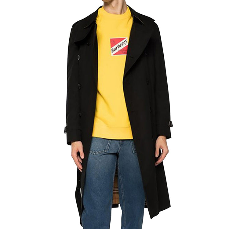 Men's Burberry SS21 Pullover Round Neck Yellow 80243161