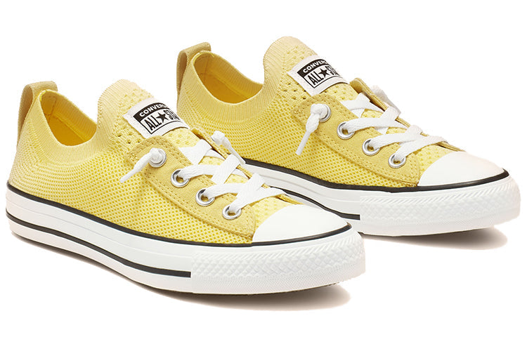 (WMNS) Converse Chuck Taylor All Star Shoreline Knit Slip Low Top Yellow 565488F