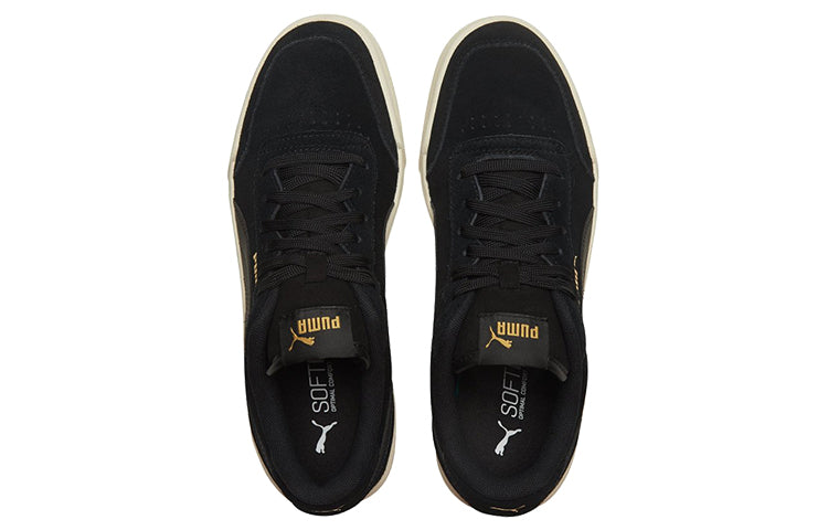 PUMA Caracal Suede 'Black White Gold' 370304-12