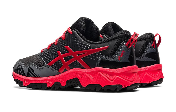 (GS) ASICS Gel-Fuji Trabuco 8 'Black Electric Red' 1014A137-010