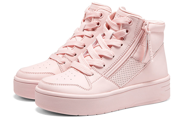 (GS) Skechers Court High 'Light Pink' 310198L-LTPK