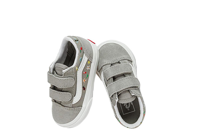 (TD) Vans Old Skool V Garden Party 'Grey' VN0A4VJJKAQ