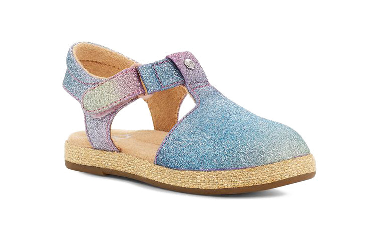 (TD) UGG Emmery Sandal 'Rainbow Glitter' 1124922T-RGTT