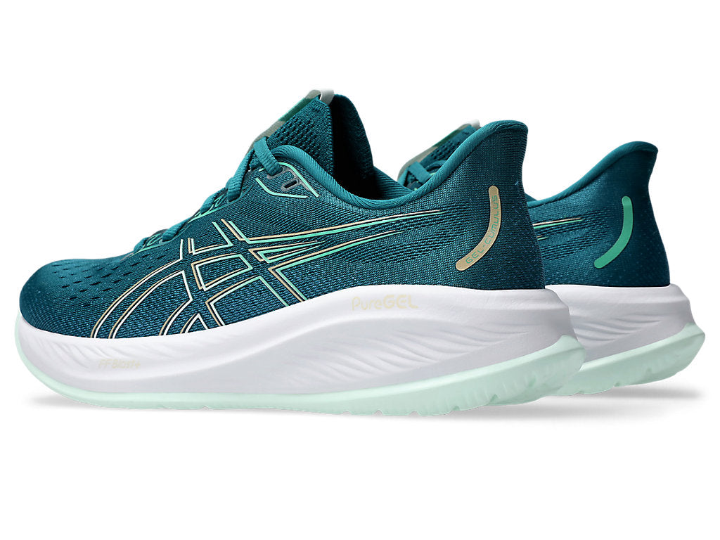 (WMNS) ASICS GEL-CUMULUS 26 Neutral Trainer 'Teal' 1012B599-300