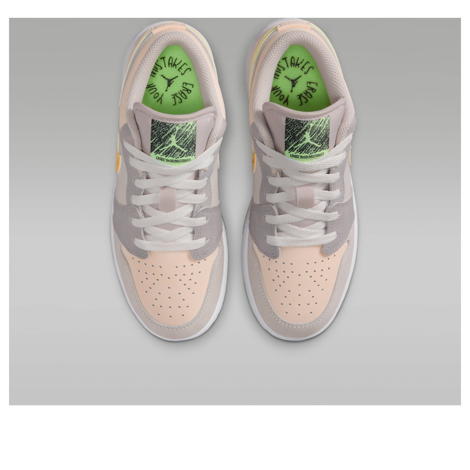 (GS) Air Jordan 1 Low 'Erase Your Mistakes' HQ2030-001