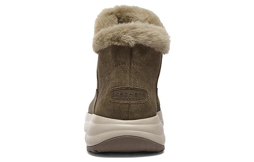 (WMNS) Skechers On-The-Go Stellar Choc Boots 'Brown' 144771-CHOC