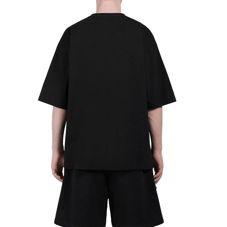 Balenciaga Gym Wear Logo Tee 'Black' 620969TIVD51000