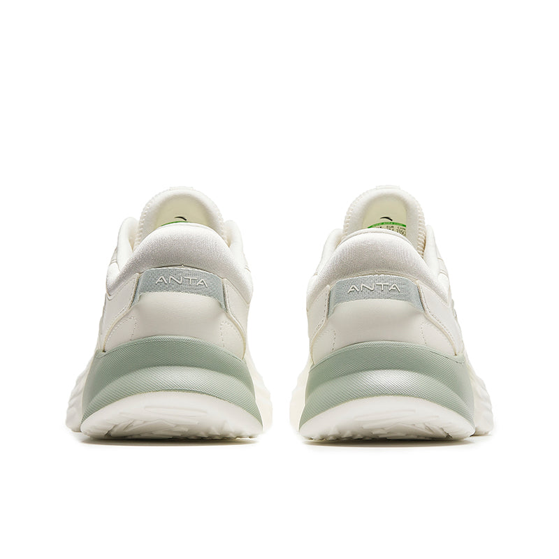 (WMNS) ANTA Running Series Sneakers 'White Green' 922425517-4