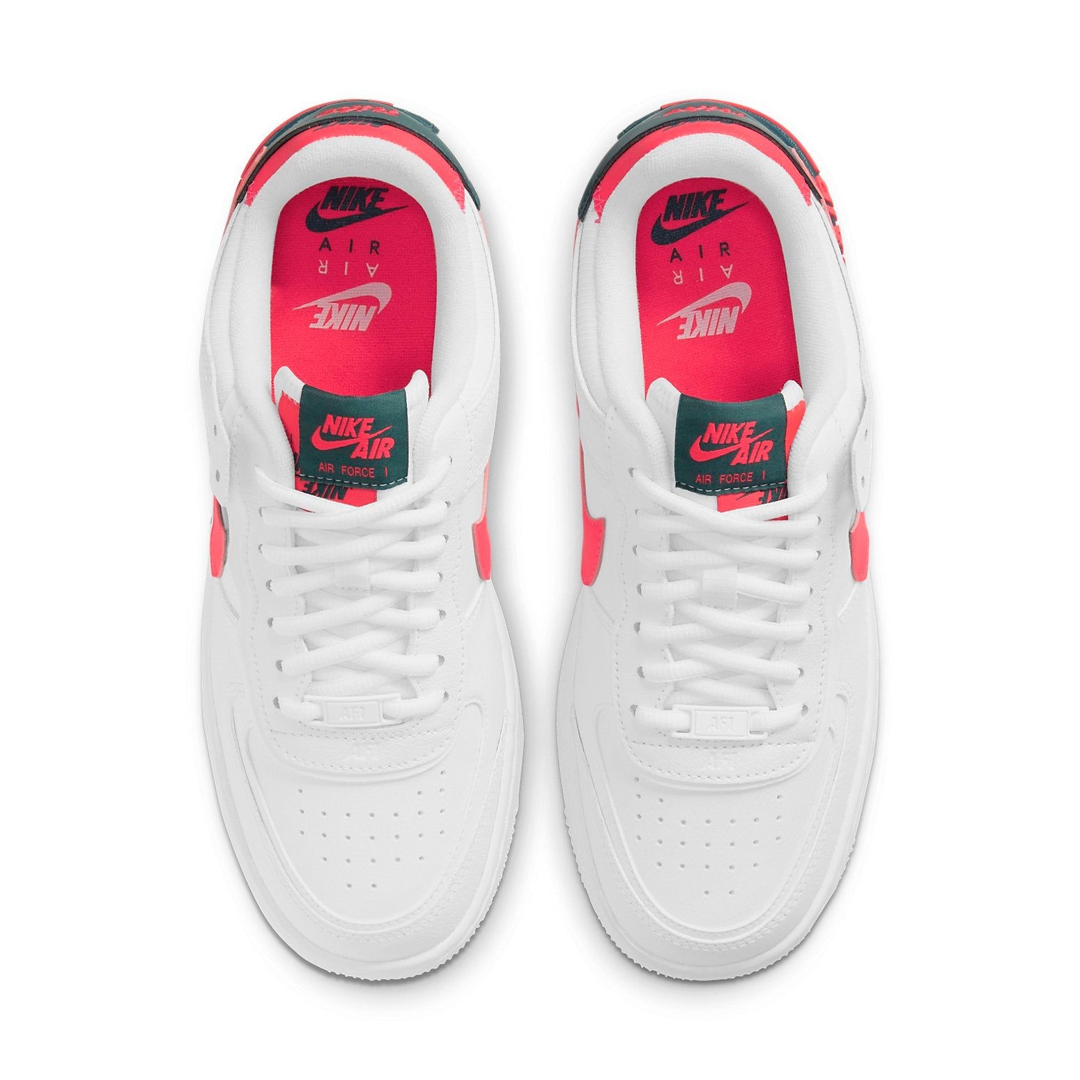 (WMNS) Nike Air Force 1 Shadow 'White Solar Red' DB3902-100