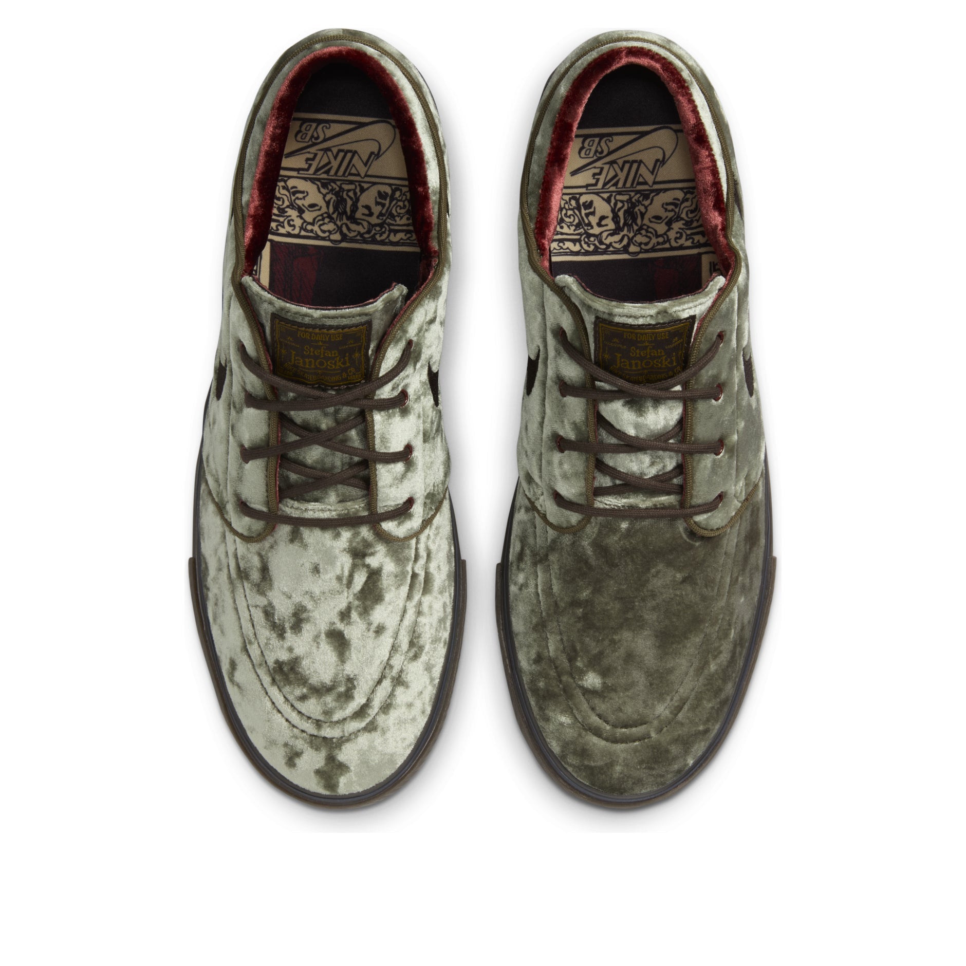 Nike SB Zoom Janoski OG+ SE 'Medium Olive Velvet Brown' FZ1302-200