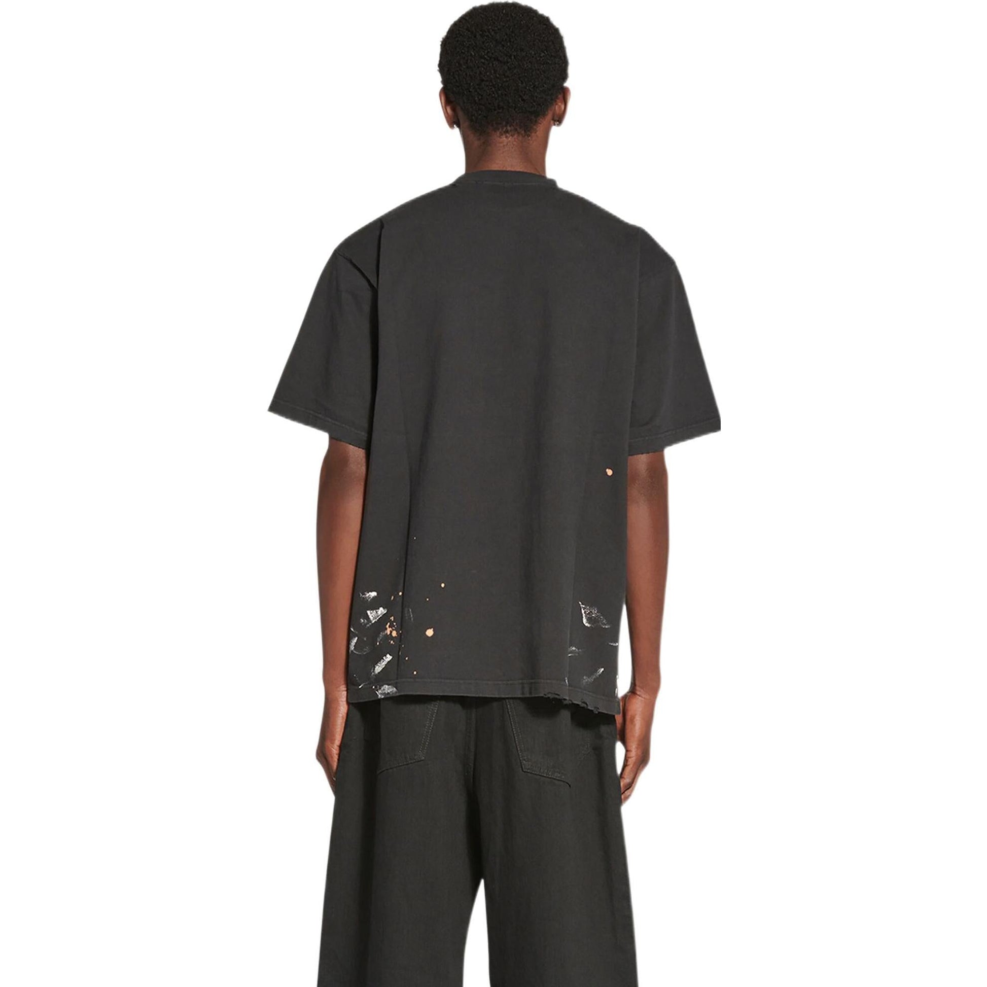 Balenciaga 90/10 T-Shirt Large Fit 'Black' 641675TMVH31055