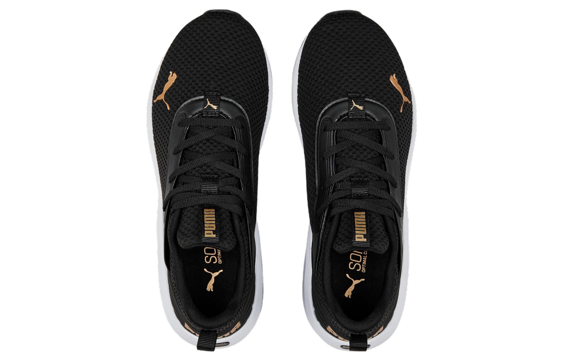 (WMNS) PUMA Softride Flair 'Black Gold' 377904-01