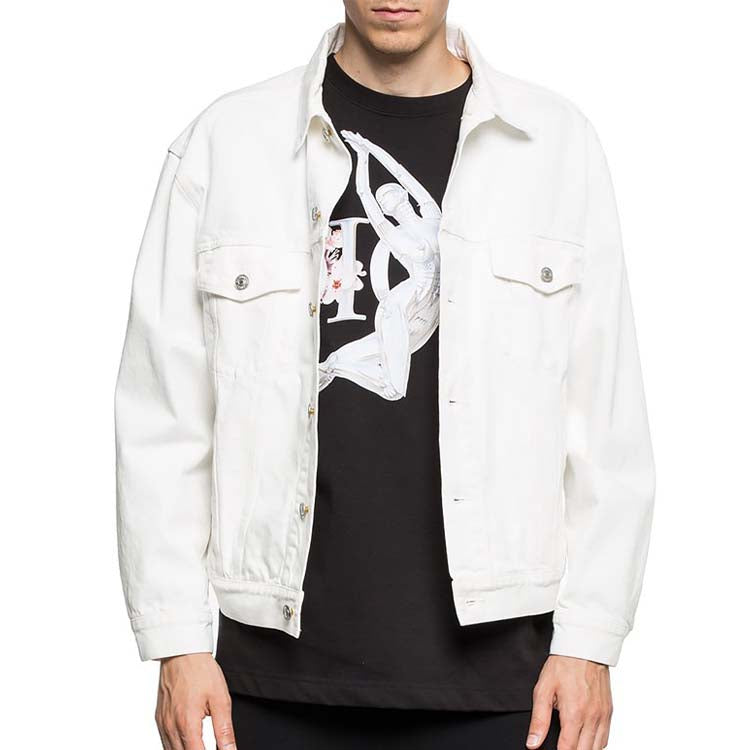 Men's DIOR X Sorayama Crossover Sakura Printing Short Sleeve Black 933J602A0554-980