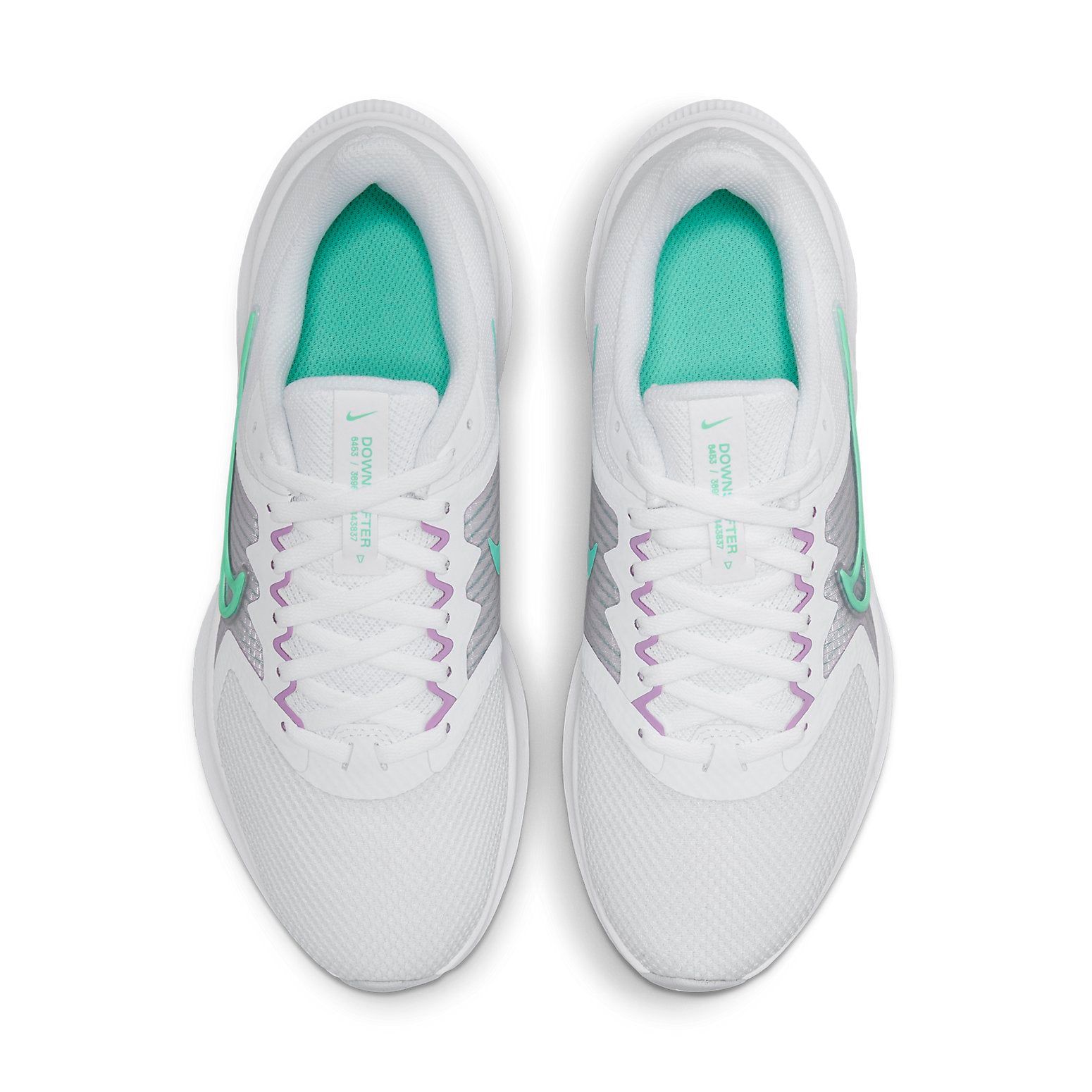 (WMNS) Nike Downshifter 11 'White Signal Green' CW3413-101