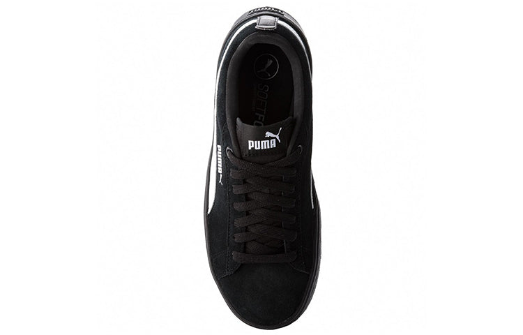 (WMNS) PUMA Smash Platform SD 'Black White' 366488-02