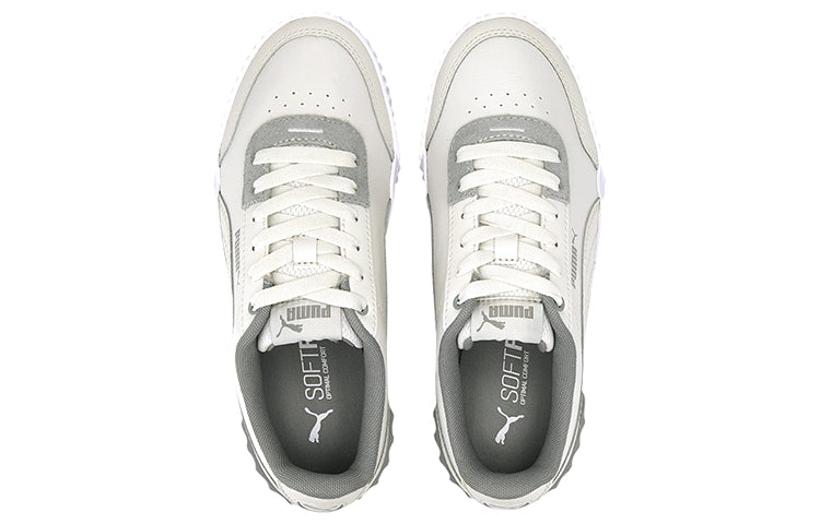 (WMNS) PUMA Carina Lift Khaki/White/Grey 373031-03
