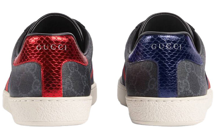 Gucci Ace GG Supreme 'Black Grey' 429445-96G50-1130
