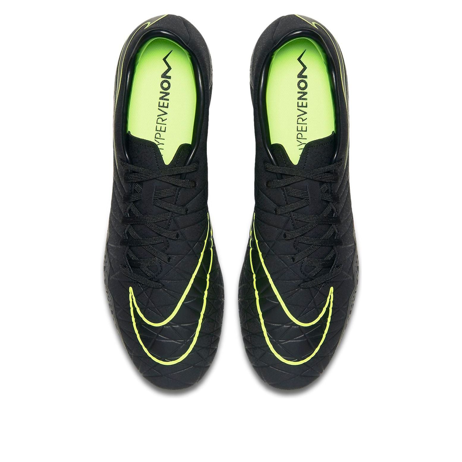 Nike HyperVenom Phelon II FG 'Black Yellow' 749896-009