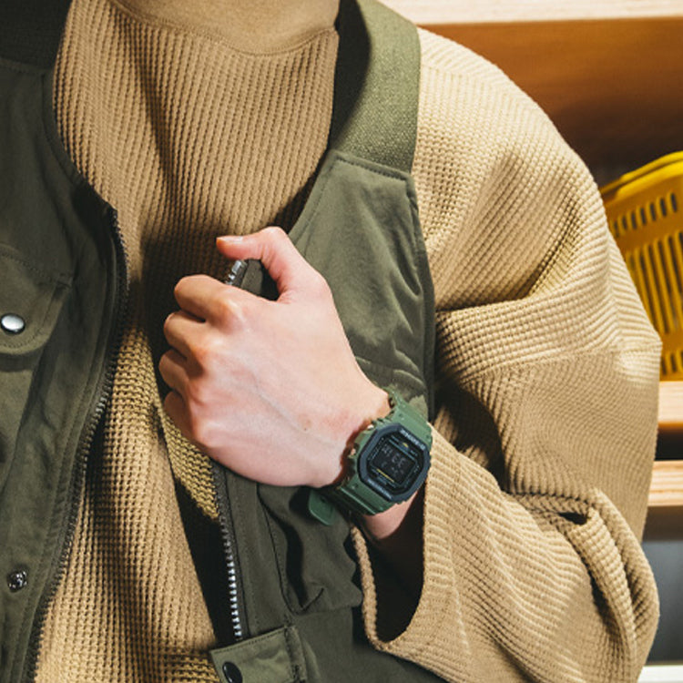 CASIO G-Shock Square 'Green' DW-5610SU-3