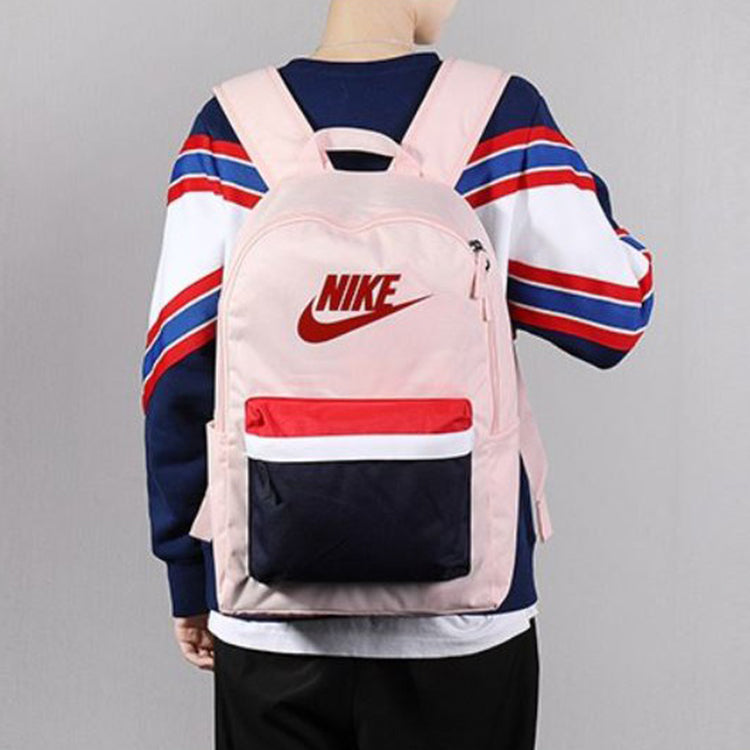 Nike Heritage 2.0 Backpack 'Echo Pink Blackened Blue University Red' BA5879-682