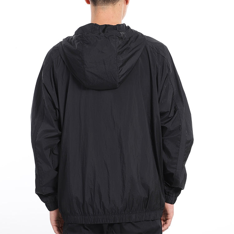 Nike Windproof Running Training Men's Hats Jacket Black DC2351-010